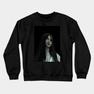 Beautiful girl, so beautiful. Picture is slightly sloppy and with pixelation. But what important - is here. Crewneck Sweatshirt